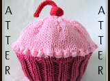 Boston Beanies Baby Cupcake Hat Pattern, knit