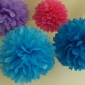 Tissue Paper Pom Poms